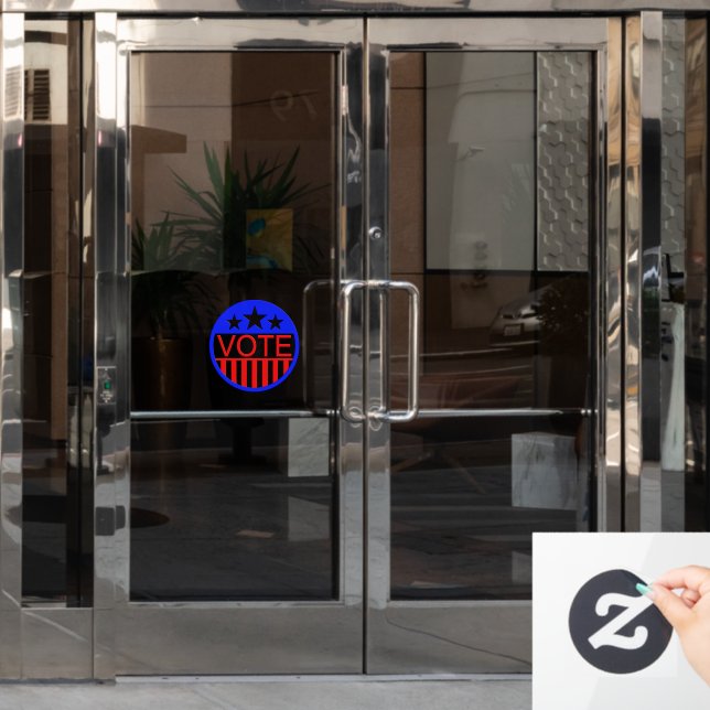 Vinilos Para Cristales Votar en Estados Unidos (Puerta de oficina)