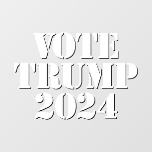Vinilos Para Cristales Votar por Trump Window Cling