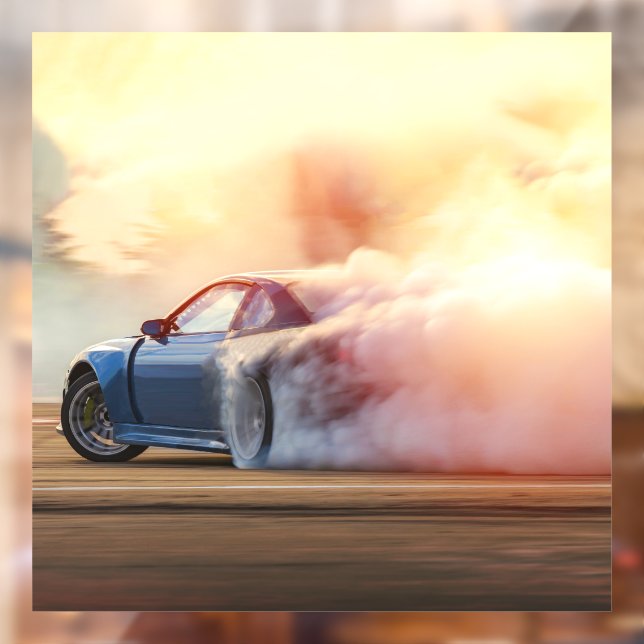 Vinilos Para Cristales Vuelta rápida de coches deportivos - Grap de Carre (Hoja 2)