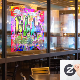 Vinilos Para Cristales West Los Angeles Vista Express Window Cling