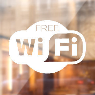 Vinilos Para Cristales Wi-fi gratis