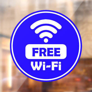 Vinilos Para Cristales Wi-Fi gratuita