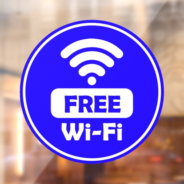 Vinilos Para Cristales Wi-Fi gratuita (Hoja 2)