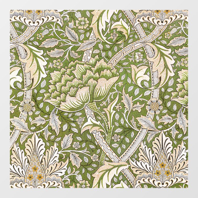 Vinilos Para Cristales William Morris Windrush Floral Pattern Classic (Hoja)