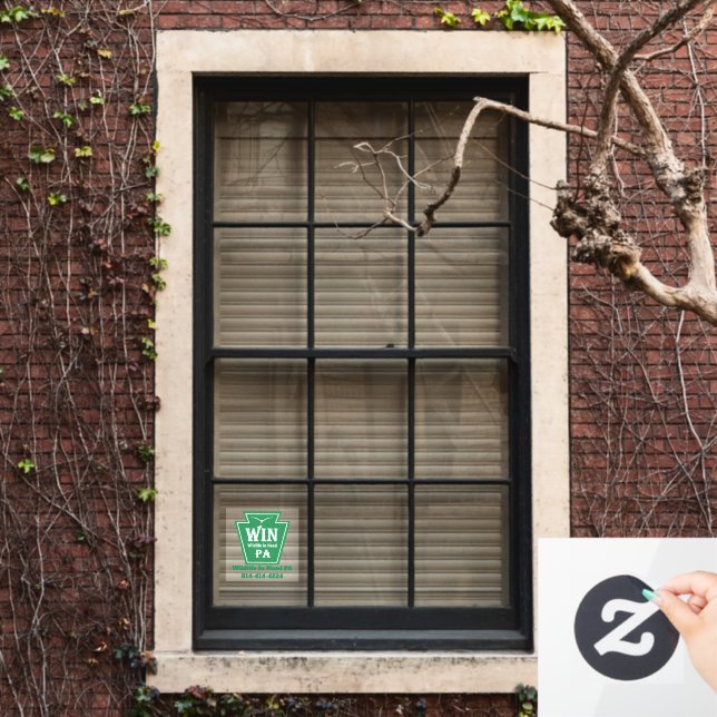 Vinilos Para Cristales WIN Logo Window Cling (Ventana de inicio)