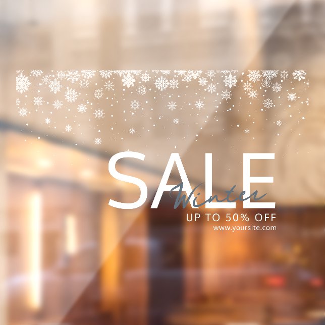 Vinilos Para Cristales Wintry New Winter Collection (Hoja 2)