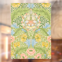 Wm Morris Myrtle Floral Arte Nouveau Pastel