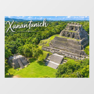 Vinilos Para Cristales Xunantunich sitio arqueológico maya de Belice