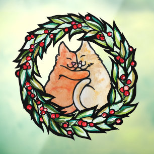 Vinilos Para Cristales Yule Kitty Cats