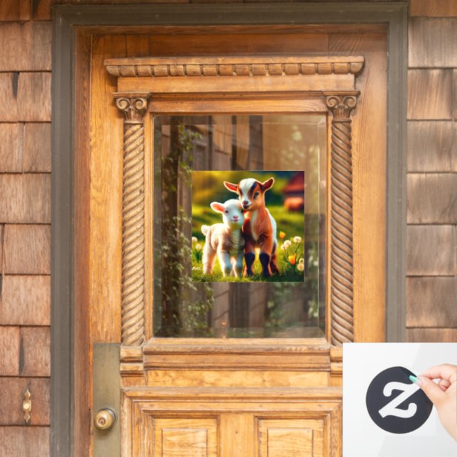 Vinilos Para Cristales  Zicklein (Puerta de casa)