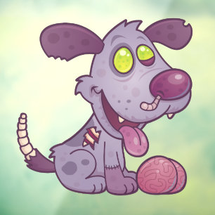 Vinilos Para Cristales Zombie Puppy