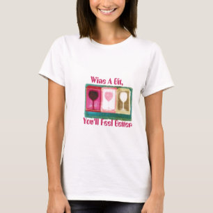 Vino cabido de la camiseta un pedazo, usted