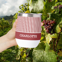 Vino Caprichoso Antes de Votos Burgundy Despedida