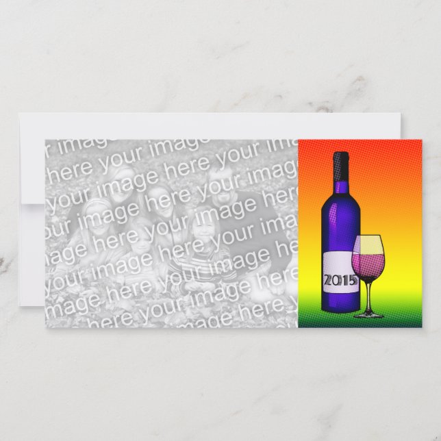 Vino de celebración de 2015 (Anverso)