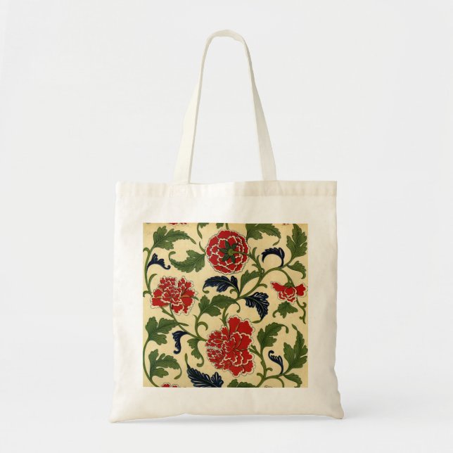 Vino de flores chinas vintage - Bolsa (Frente)