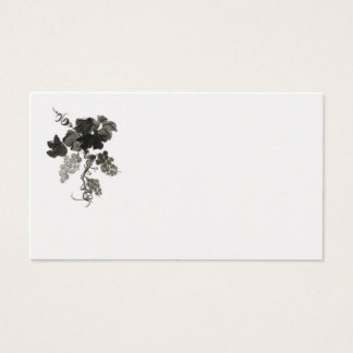 Vino de uva, sumi-e