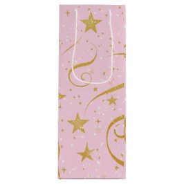 Vino estelar - Bolsa de vino con estrella rosada y