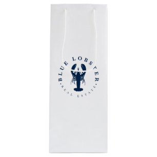 Vino Langosta Azul Bolsa de Regalo