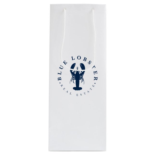 Vino Langosta Azul | Bolsa de Regalo (Anverso)