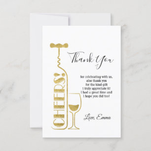 vino, salud gracias tarjeta