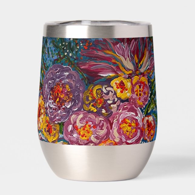 Vino Tumbler térmico caliente o frío (Trasero)