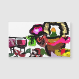 Vino y amante de San Valentín