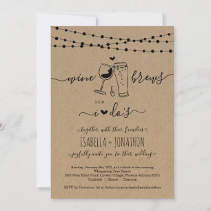 Vino y serpientes y la invitación a la boda de yo