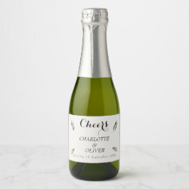 Vinos Espumosos Conjunto de Etiquetas para Botellas de Champán Min