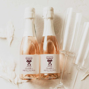 Vinos Espumosos Etiquetas Mini Champagne para Despedida de Soltera