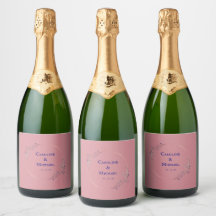 Etiquetas para Botellas de Bebidas de Boda