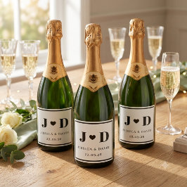 Vinos Espumosos Etiquetas personalizadas para botellas de vino de 