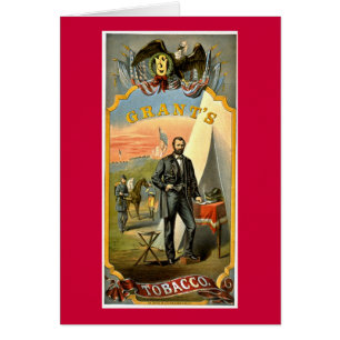 Vintage 1874 del anuncio del tabaco de las