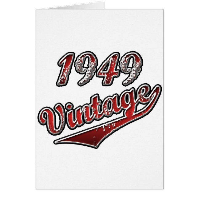 Vintage 1949 (Frente)