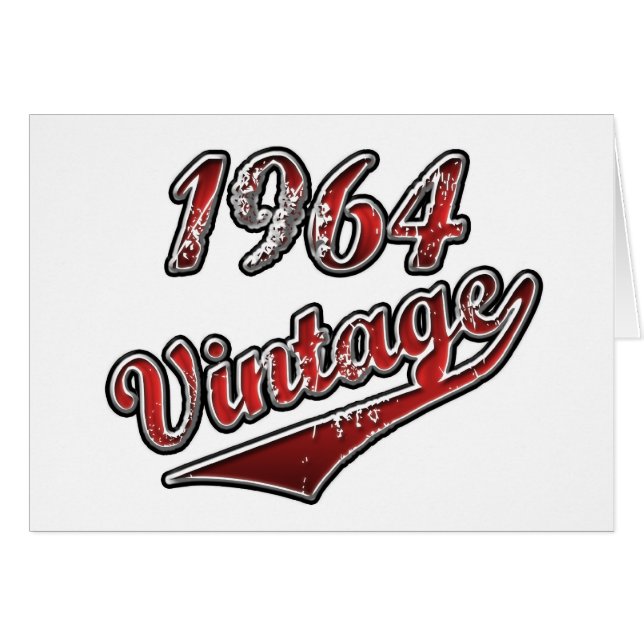 Vintage 1964 (Anverso (Horizontal))