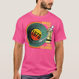 Vintage 1970 Camisa De Cumpleaños Im Classic Birth