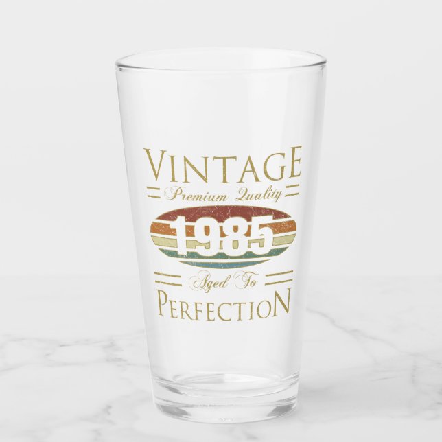 Vintage 1985 40º cumpleaños (Anverso)
