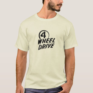 Vintage 4 Camiseta de conducción en rueda
