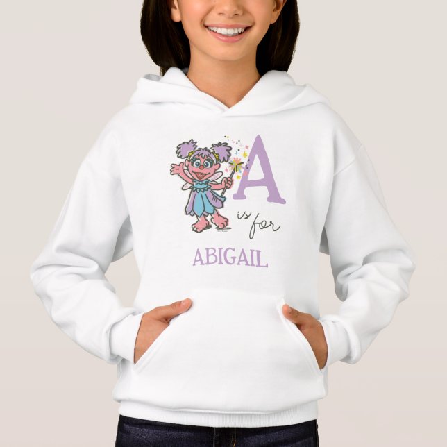 Vintage - A es para Abby | Añadir su nombre (Anverso)