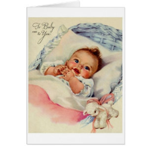 Vintage - al bebé y a usted,