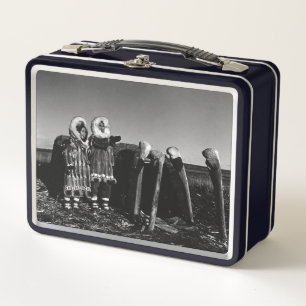 Vintage Alaska Fraude eskimo arctic sod igloo