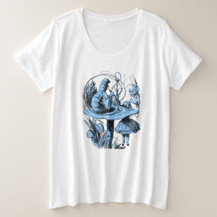 Vintage Alice Estirada en Wonderland
