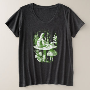 Vintage Alice Estirada en Wonderland