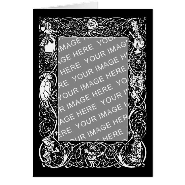 Vintage Alice Fancy Border (Frente)