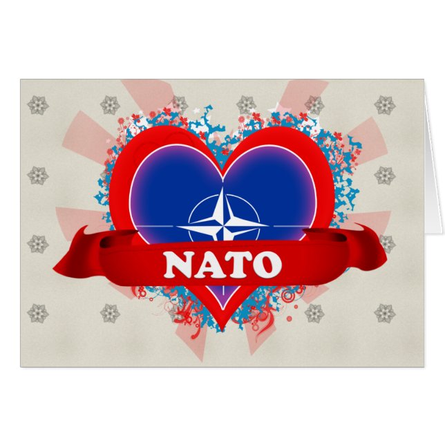 Vintage, amo a la OTAN (Anverso (Horizontal))