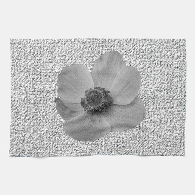 Vintage Anemone Kitchen Toalla (Horizontal)