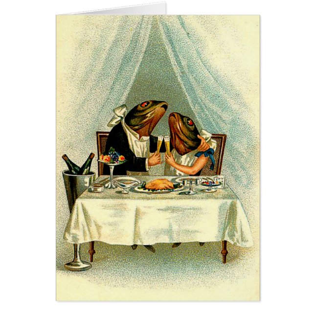 Vintage April Fish Romance (Frente)