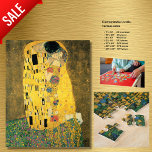 Vintage Art Jigsaw Puzzle GUSTAV KLIMT EL KISS<br><div class="desc">Presentamos el "rompecabezas de Gustav Klimt The Kiss" - una obra maestra de arte transformada en una fascinante y cautivadora experiencia de rompecabezas. Sumérgete en el encanto eterno de la icónica pintura de Gustav Klimt, "El Beso", originalmente hecha como una pintura al óleo sobre lienzo entre 1907 y 1908. Este...</div>
