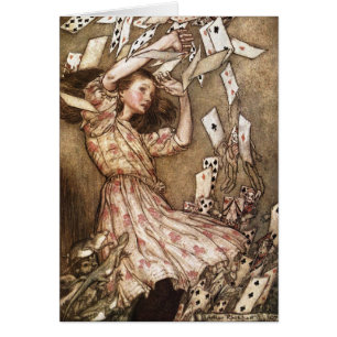 Vintage Arthur Rackham Alice En El Arte De Las Mar