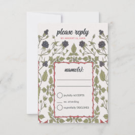Vintage Autumn Blackberries RSVP