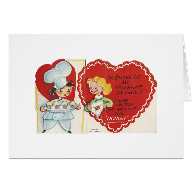 Vintage Baker Valentine (Anverso (Horizontal))